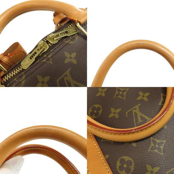 LOUIS VUITTON Brown Monogram Canvas Keepall 55 Boston Bag - Picture 9 of 11